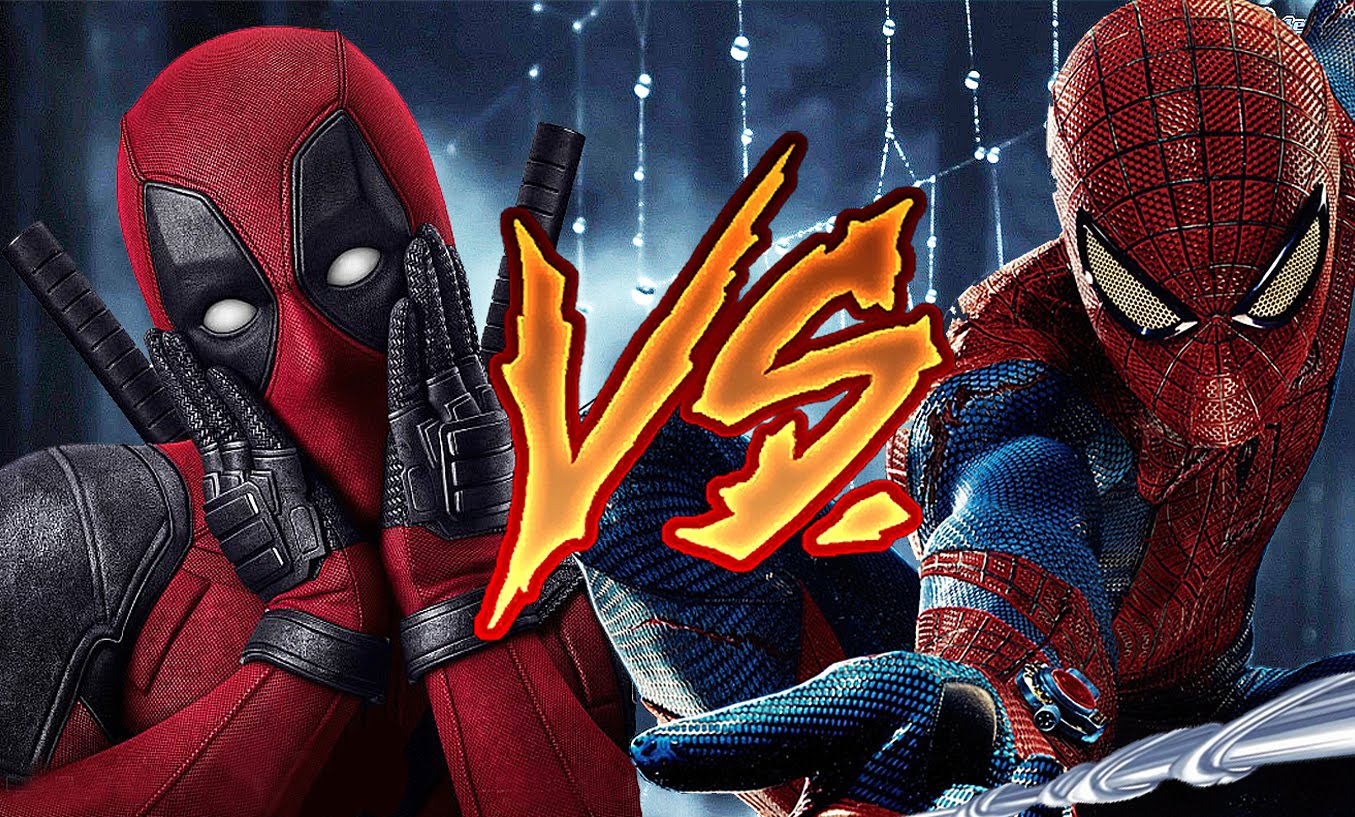 Image result for deadpool vs spiderman