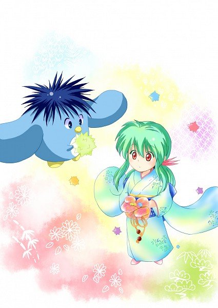 Tags: Anime, Yu Yu Hakusho, Yukina (Yu Yu Hakusho), Puu (YYH), Yuki Onna, Fanart