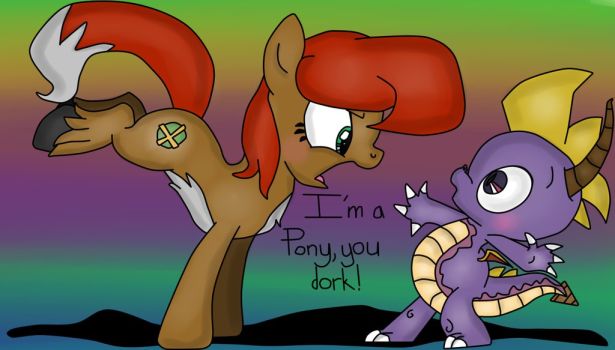 __spyro___mlp___i_m_a_pony__you_dork__by