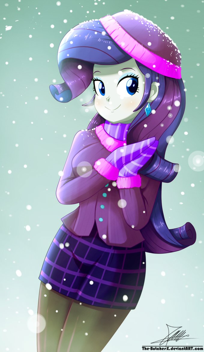 .:Winter day:. (Commission) by The-Butcher-X