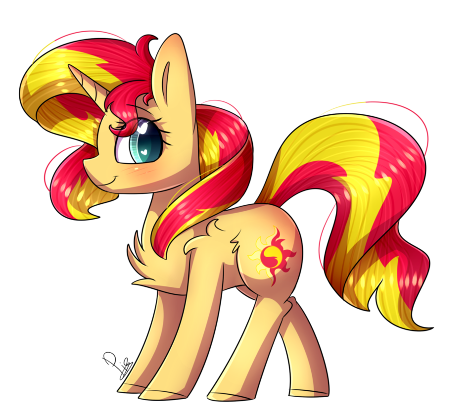 _chibi_sunset_shimmer__by_soundwavepie-d