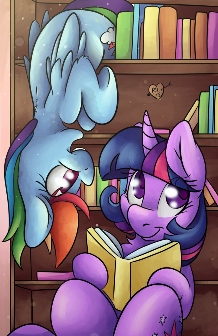 [collab] Library Time by CutePencilCase