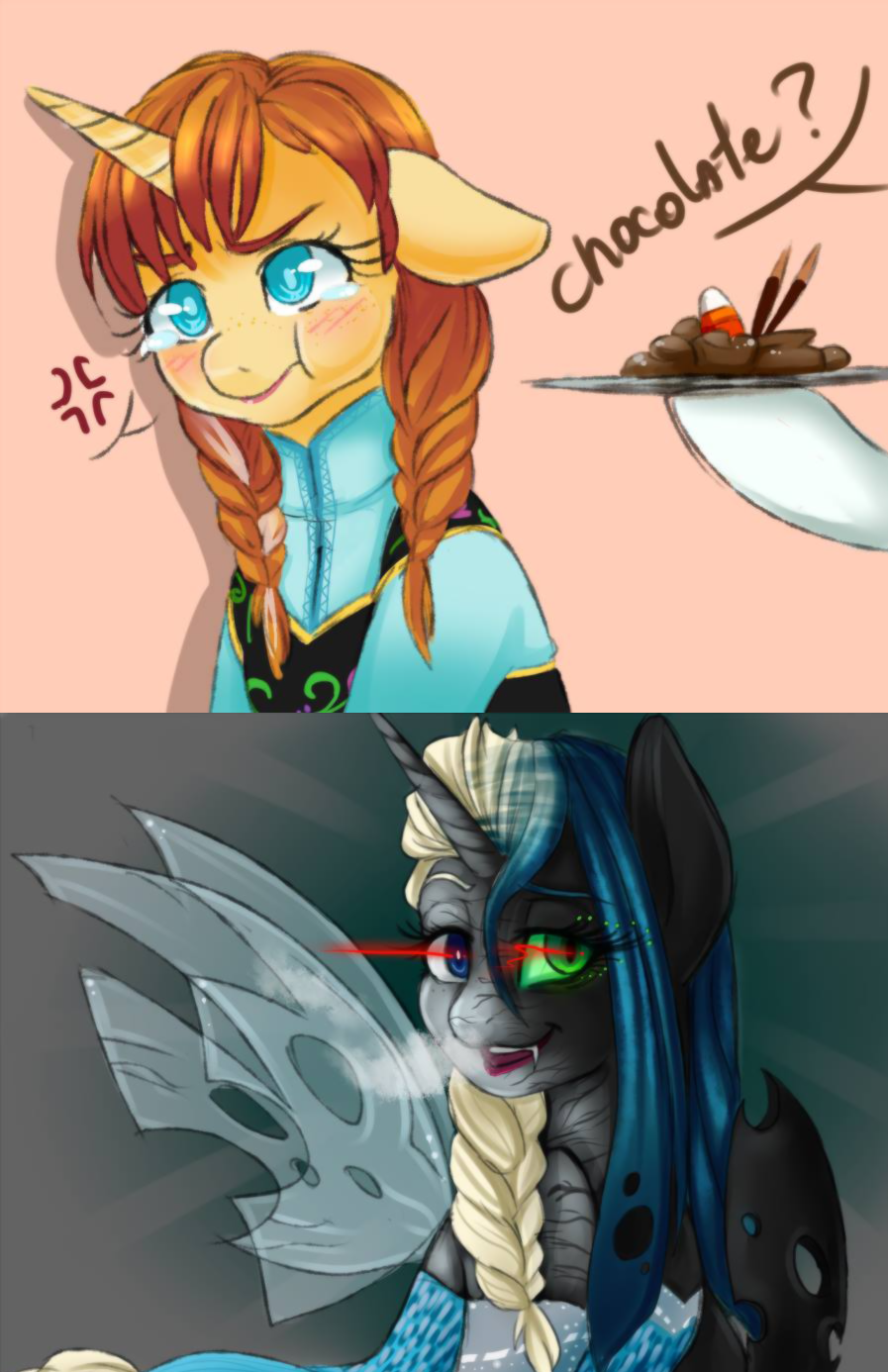 .My Frozen Pony: Tsundere 'n Yandere. by Kikuri-Tan