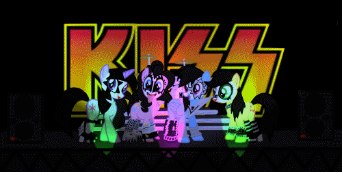 Image result for kiss band my little pony