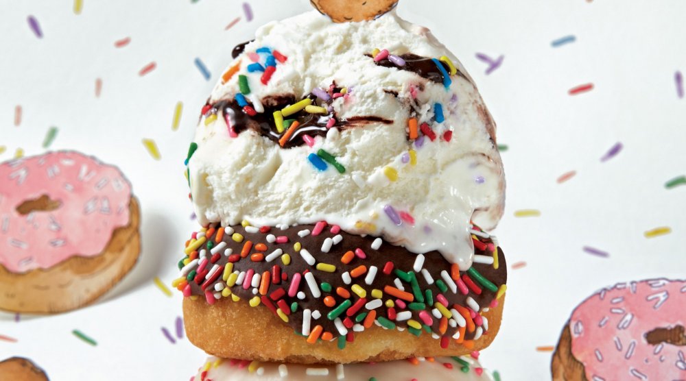 Image result for ice cream and donuts
