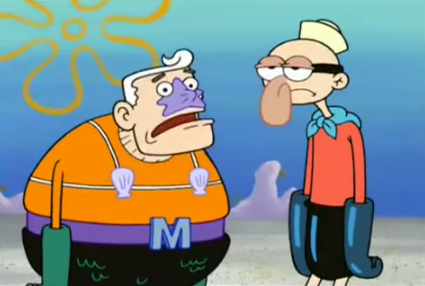 Image result for mermaid man and barnacle boy