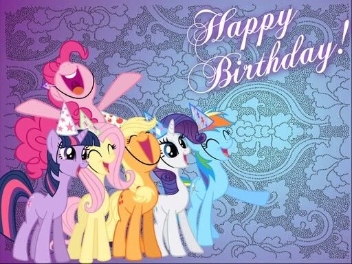 Image result for happy birthday mlp