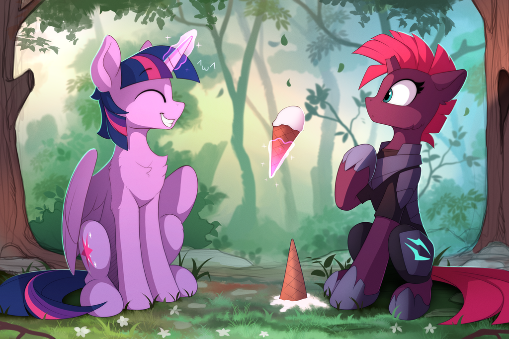 A bit of friendship for Tempest (Color sketch) by Yakovlev-vad