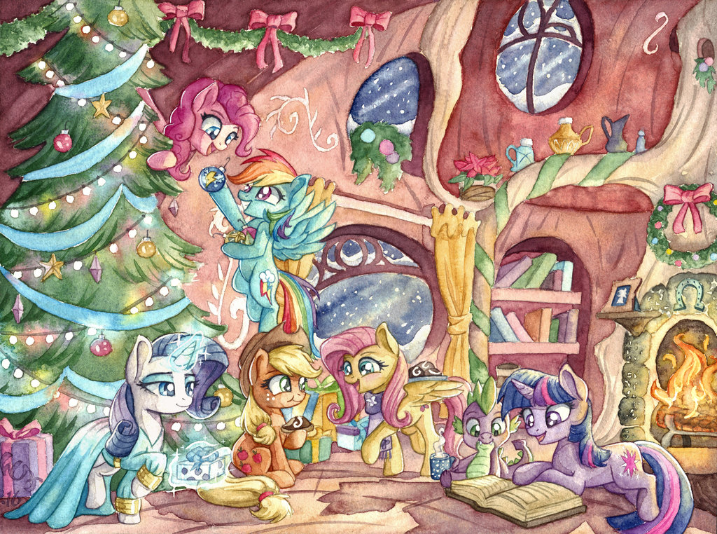 a_pony_kind_of_christmas_by_the_wizard_o