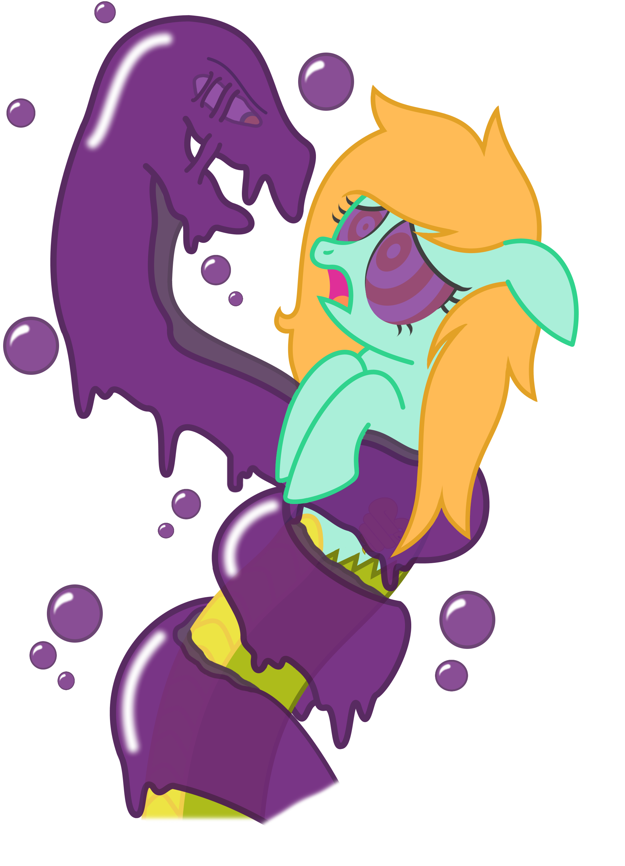 A Slimy Situation by Sny-por