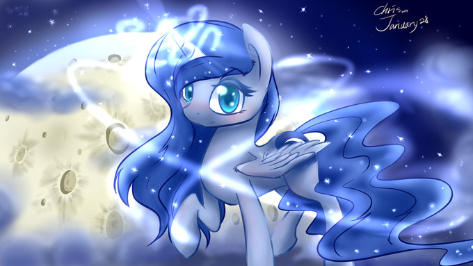 2013 Pony Princess Luna Pinkie Pie Spike blue mammal vertebrate horse like mammal cartoon fictional character anime azure sky computer wallpaper mythical creature organism