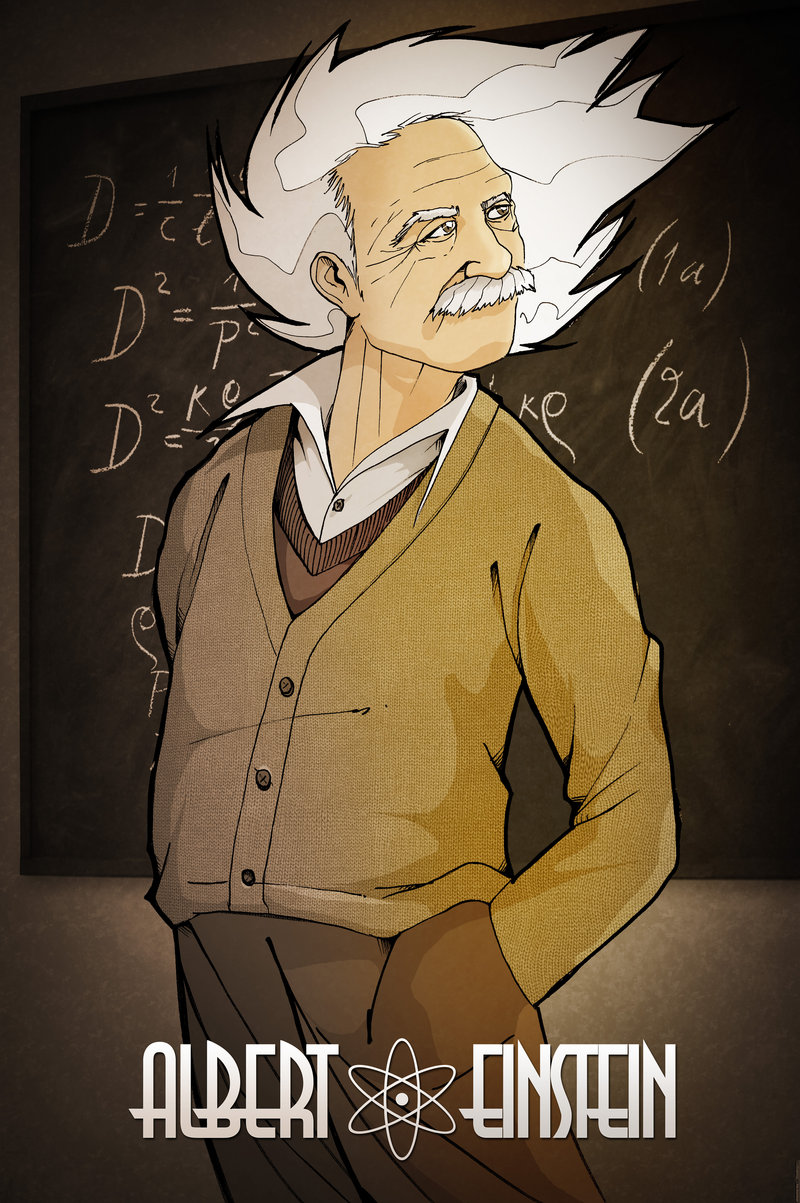 Albert Einstein by TheKangrejoman