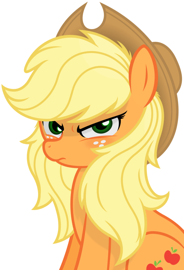 Image result for mlp ticked off applejack