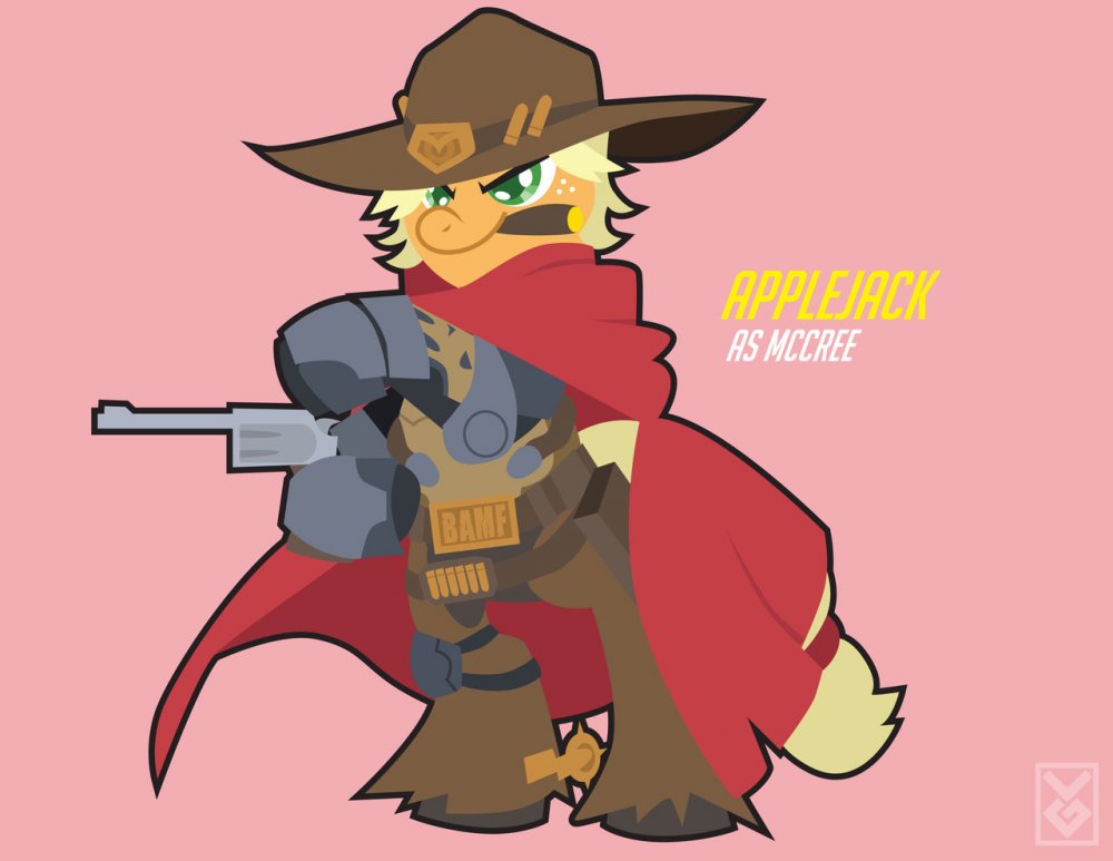 applejack_as_mccree_by_inspectornills-da