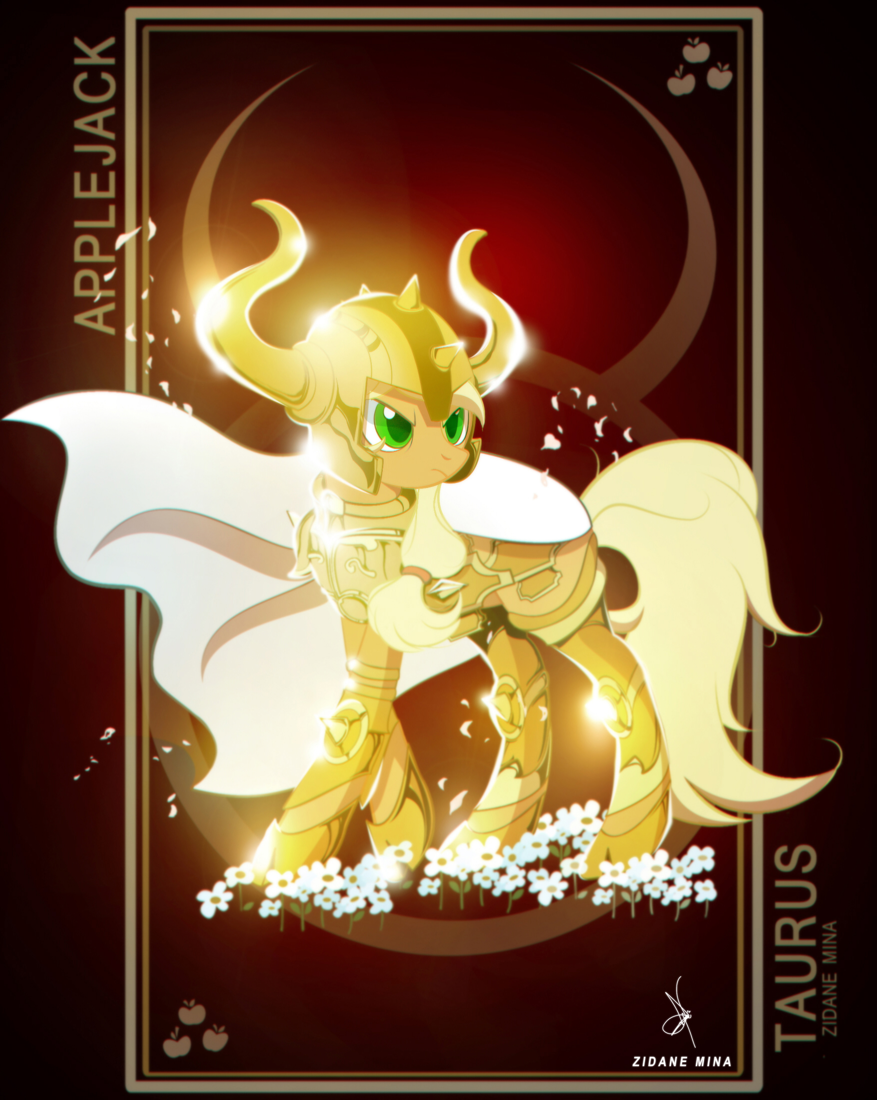 Applejack de Tauro - Taurus Applejack by ZidaneMina