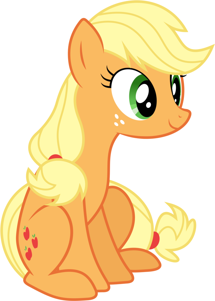 applejack_sits_by_kishmond-d7c6q67.png