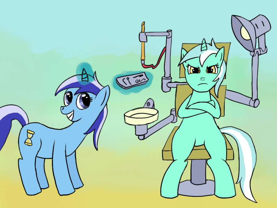 At the Dentist by LeafGrowth