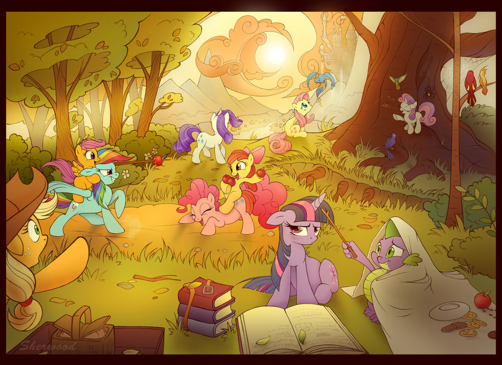 Autumn Picnic by sherwoodwhisper