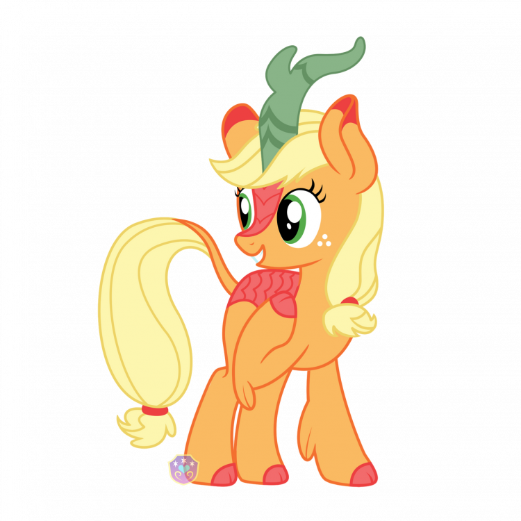 applejack_kirin_by_lovinglypromise_de8ha