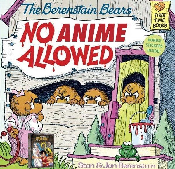 Image result for no anime allowed