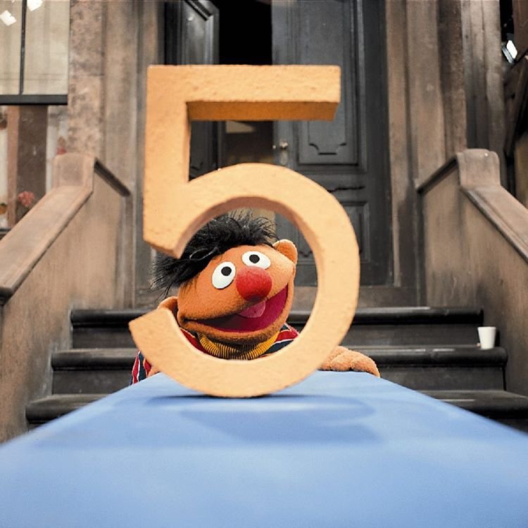 Image result for 5 sesame street