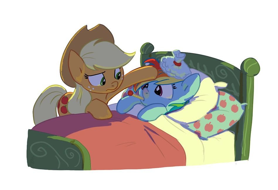 Image result for mlp taking care of sick