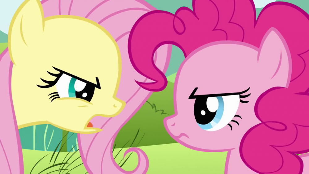 Image result for Fluttershy insults Pinkie's passion for parties S2E19.png