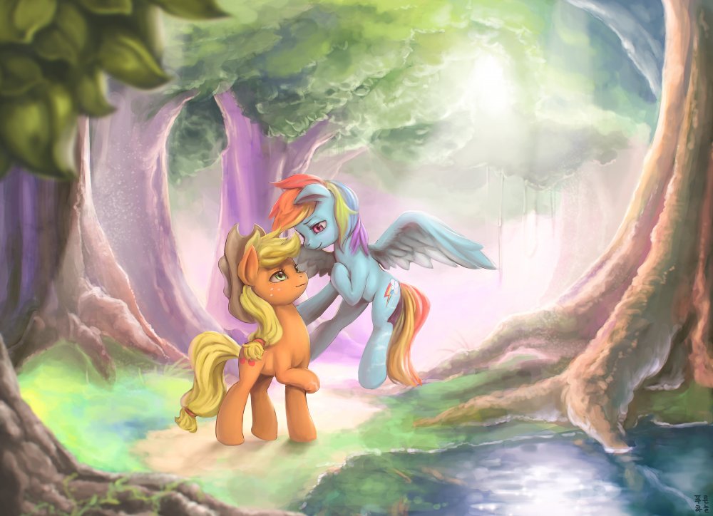 Appledash by mrs1989 | My Little Pony: Friendship is Magic | Know Your Meme