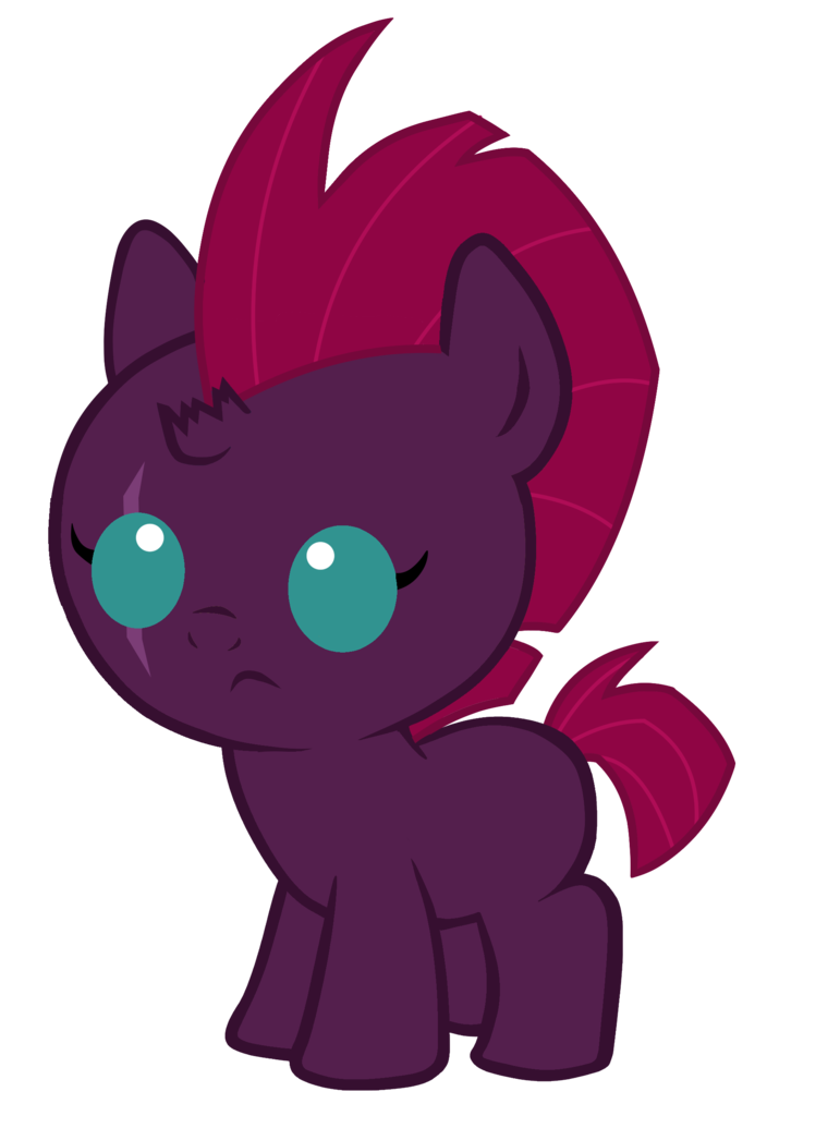 Baby Tempest Shadow (Aka Fizzlepop Berrytwist) by Magpie-pony