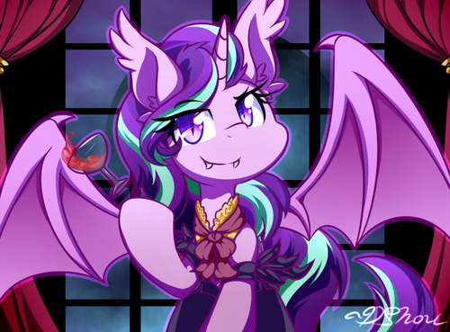 TSSSF Art - Bat Pony Starlight by DShou