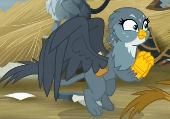 Image result for Gabby mlp GIF waiting