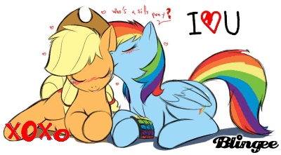 My little Pony - AppleDash Picture #128365578 | Blingee.com