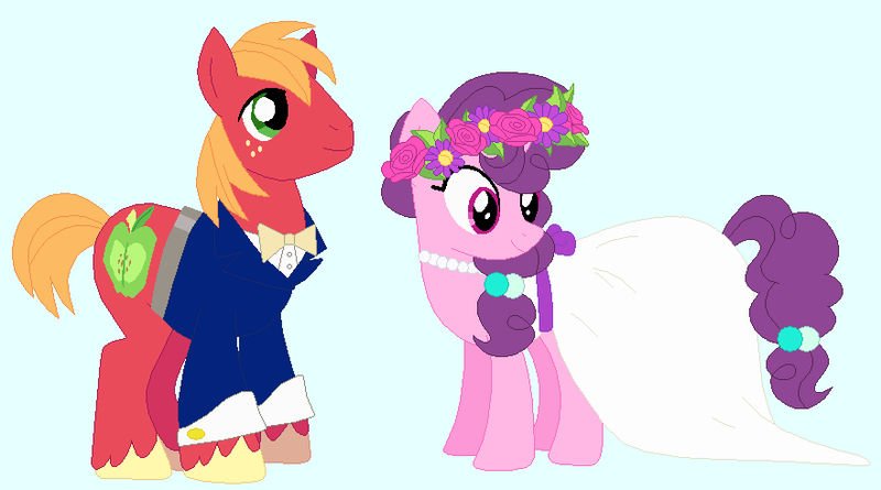 big_mac_and_sugarbelle_s_wedding_by_unic