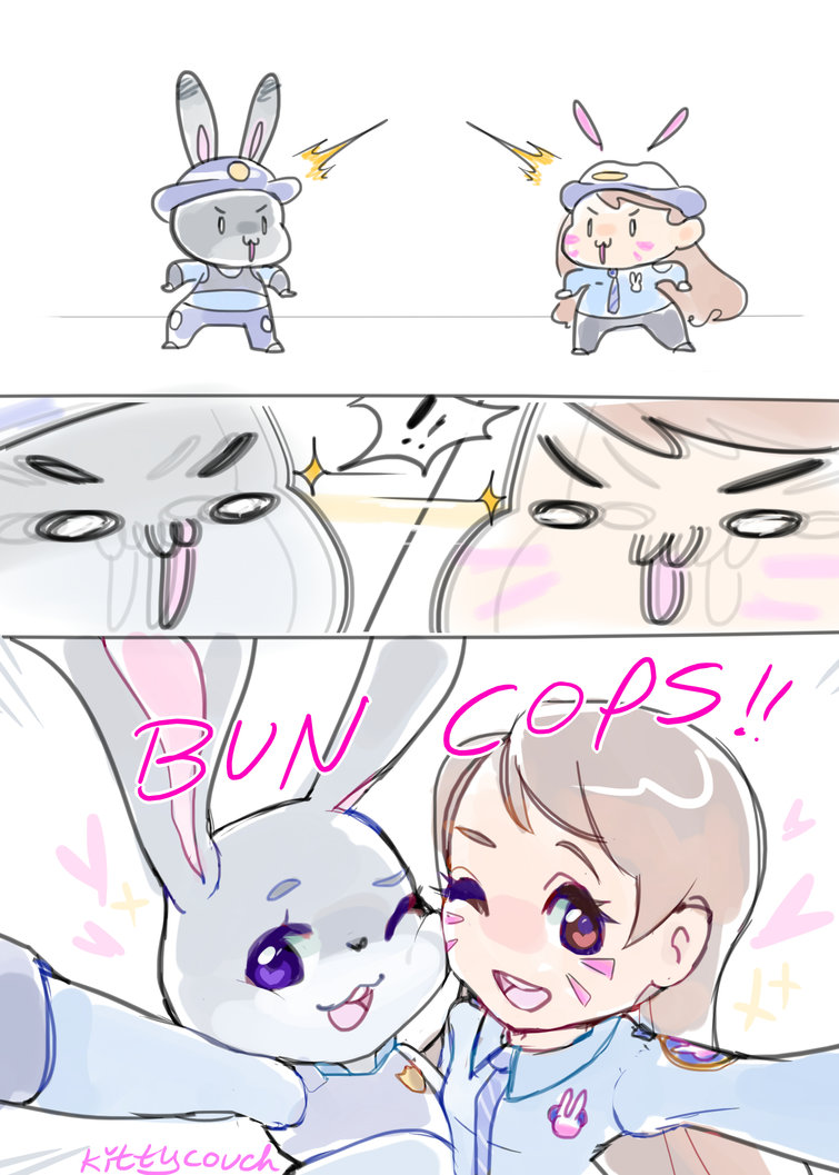 Bunny cops!