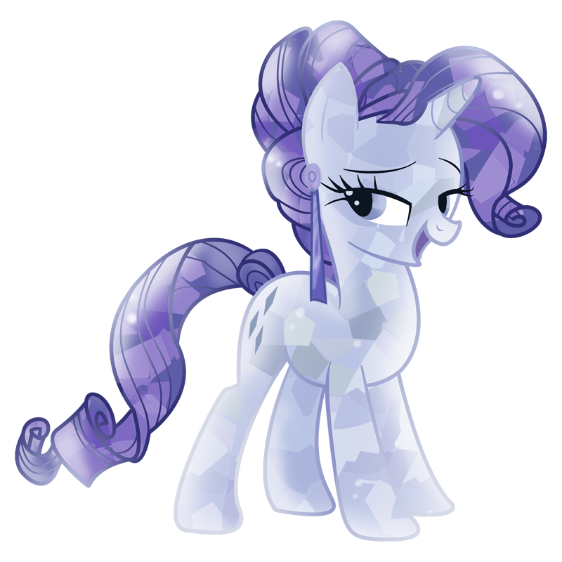e621 bedroom_eyes crystal_pony_(mlp) cutie_mark equine eyelashes female friendship_is_magic half-closed_eyes happy horn mammal my_little_pony open_mouth rarity_(mlp) seductive simple_background smile solo unicorn unknown_artist