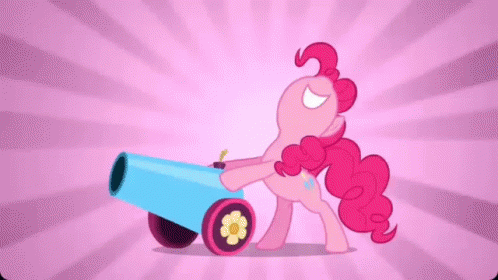 Image result for MLP Gif Party cannon