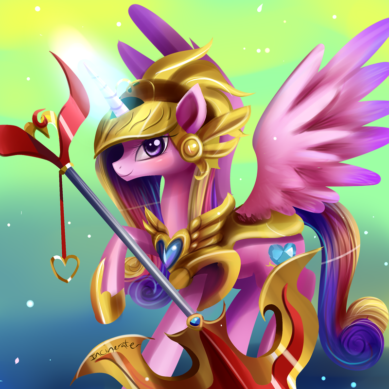 cadance_in_armor_by_incinerater-d5sp9b6.