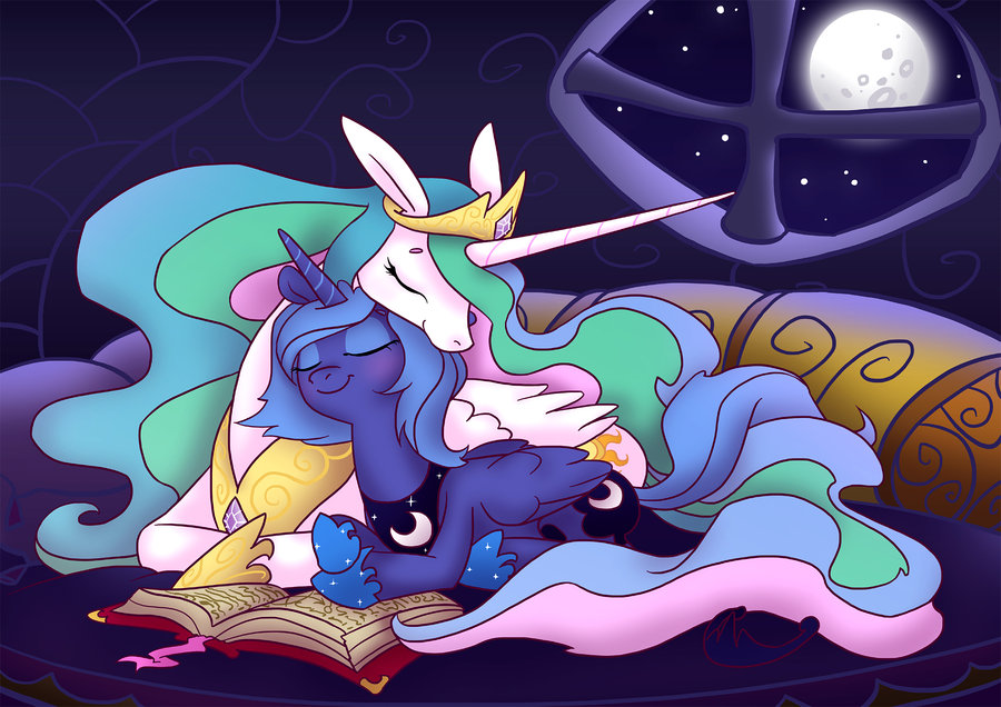 celestia_and_luna_by_equestria_prevails-