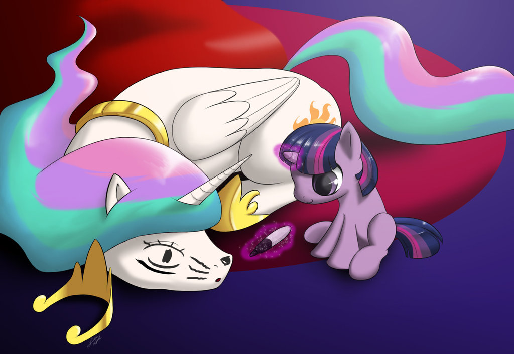 celestia_napping_by_ecchimanx16-d7m652h.