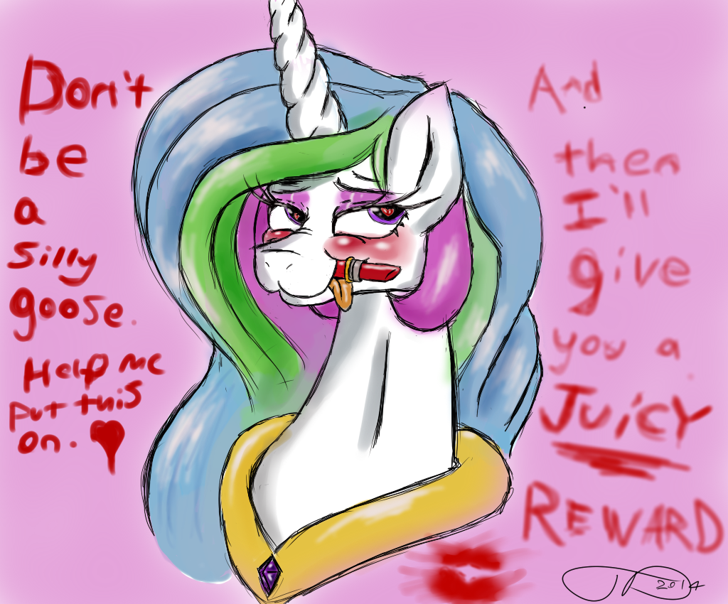 celestia_s_flirty_message_by_digitaldoma