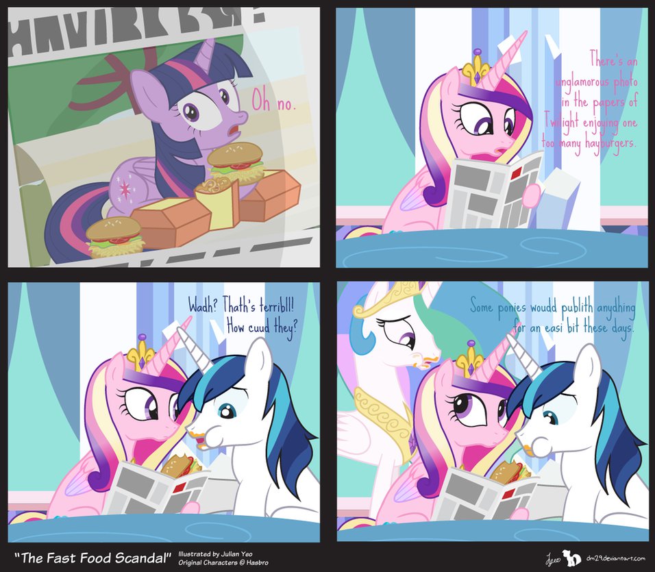 Comic Block: The Fast Food Scandal