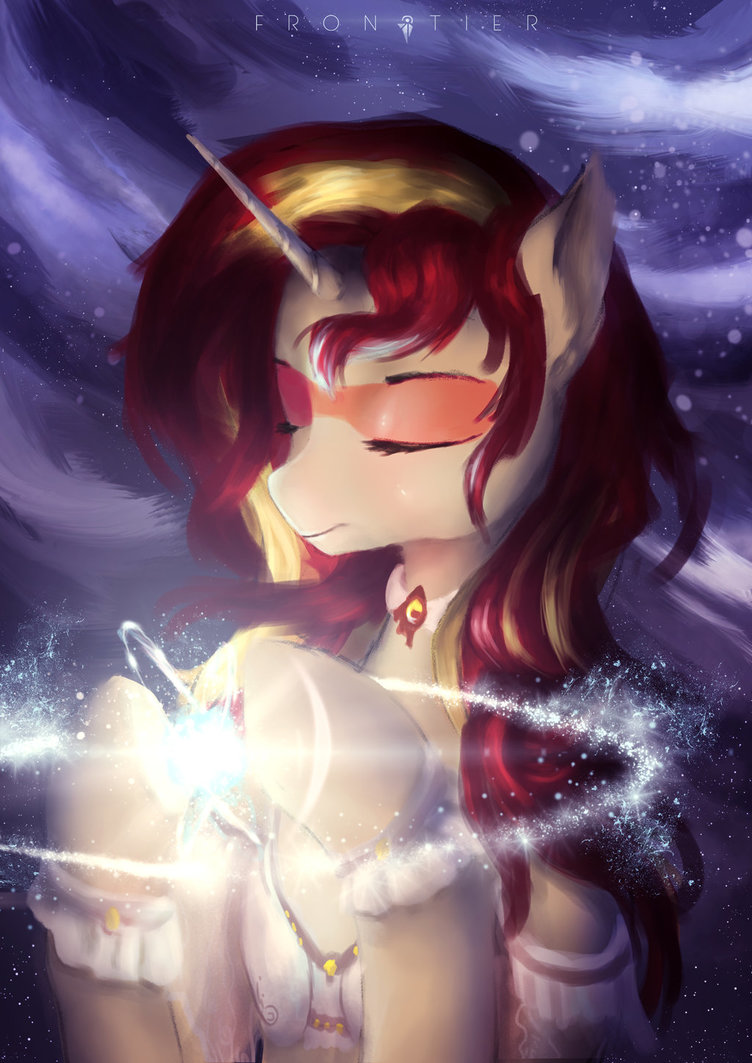 Commission - Goddess Sunset Shimmer by Aidelank