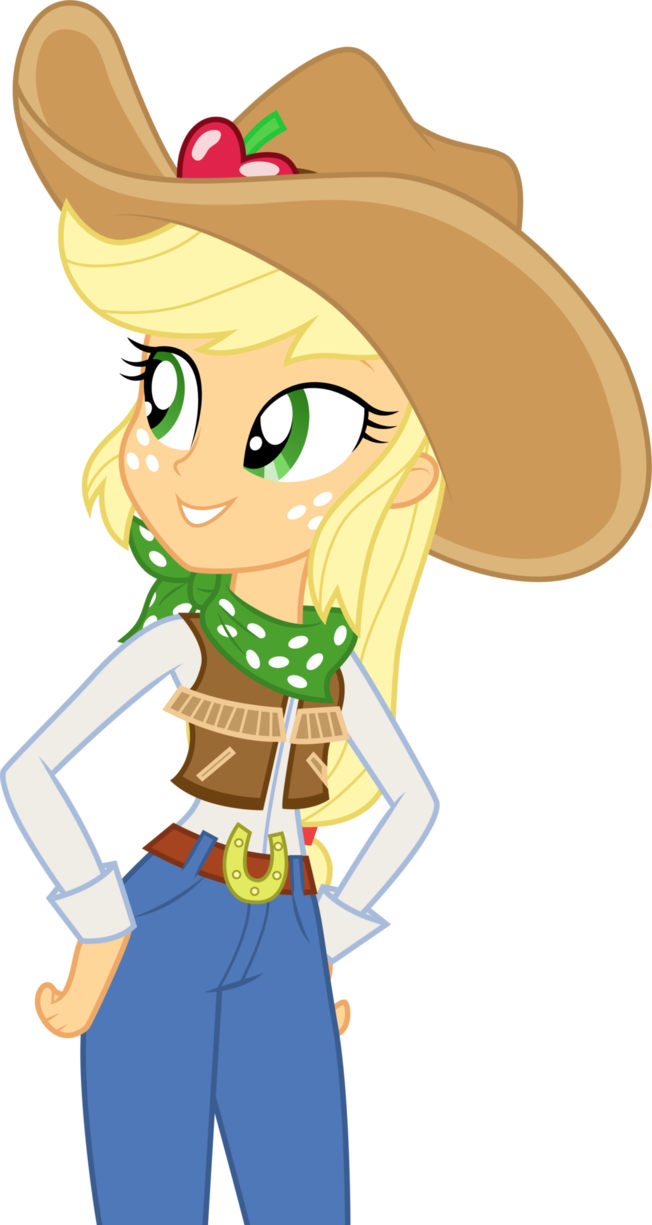 cowgirl_applejack_by_cloudyglow-dbk5u7r.