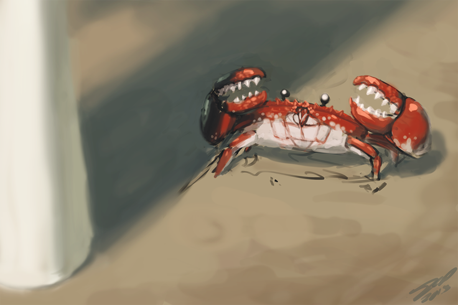 Crab Battle! by AssasinMonkey