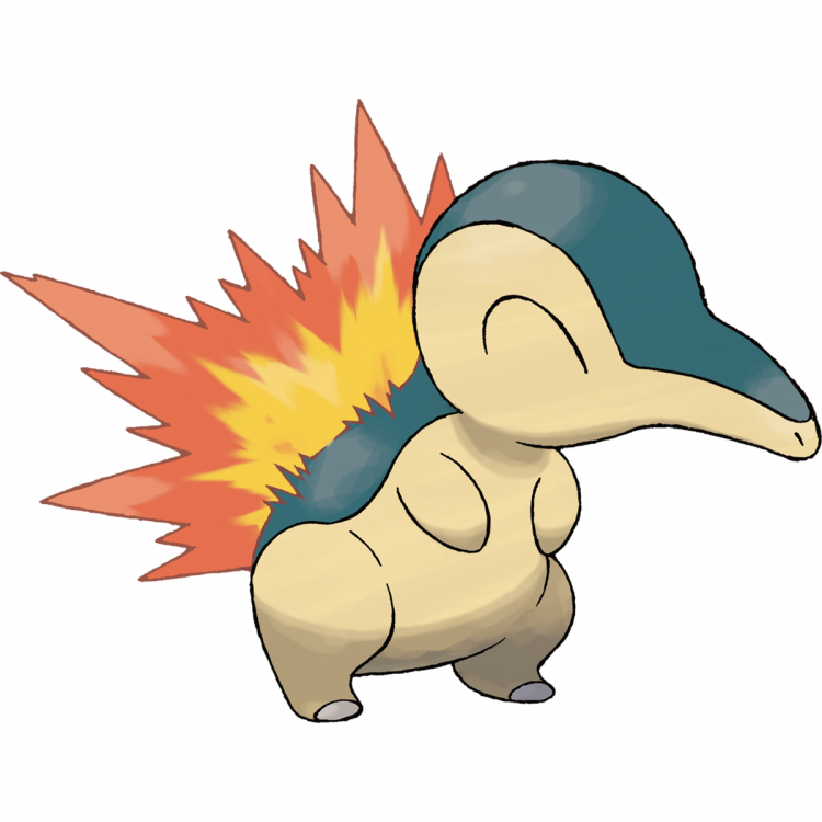 Cyndaquil (Pokémon) - Bulbapedia, The C #497038 - PNG Images - PNGio