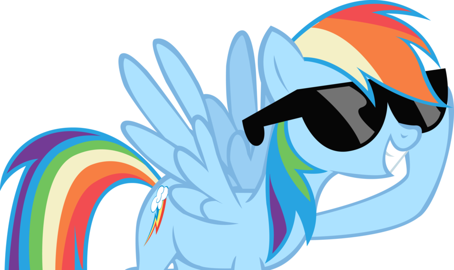 Image result for mlp rainbow dash sunglasses