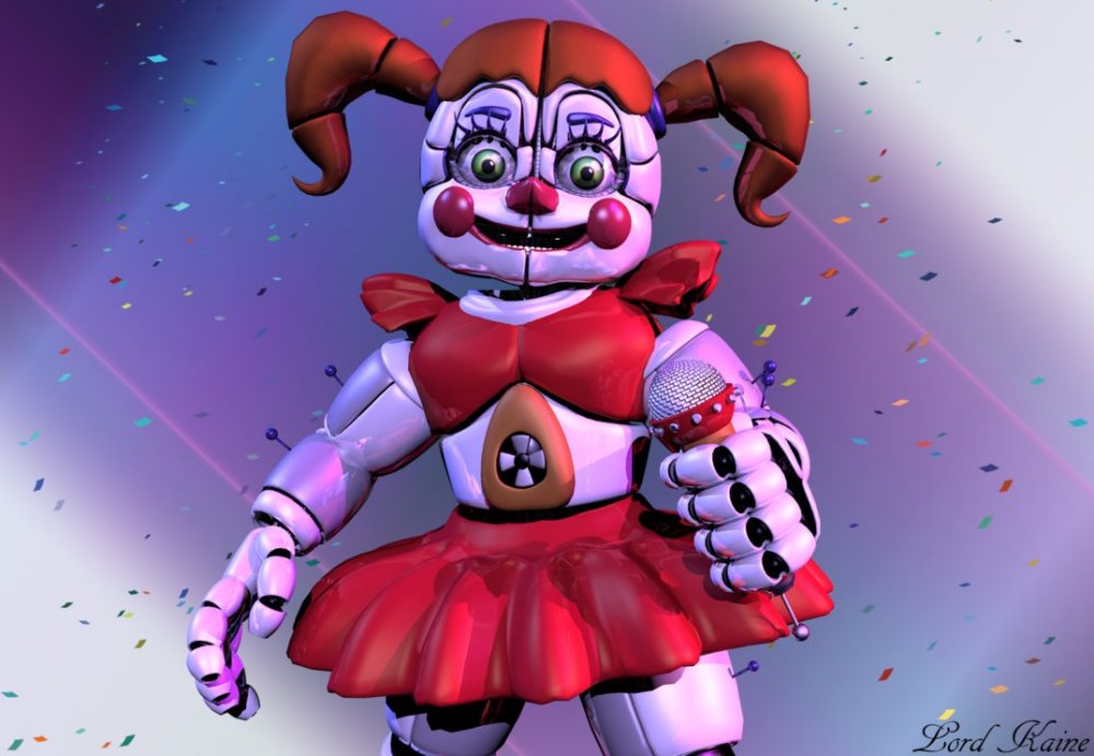 Circus Baby [Blender] by Lord-Kaine on DeviantArt