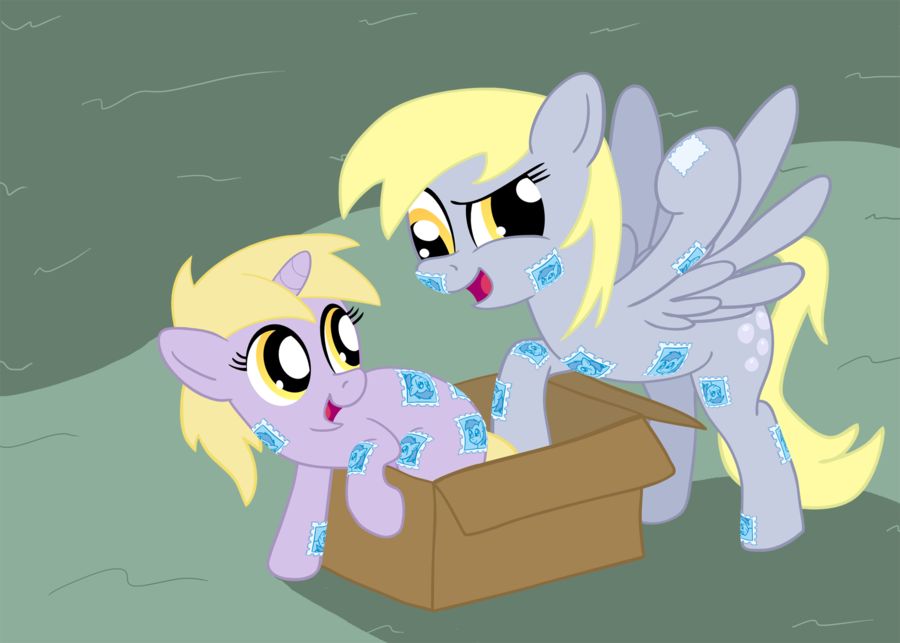 Derpy Dinky Shipping by TranquilMind