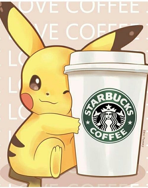 Image result for starbucks pokemon