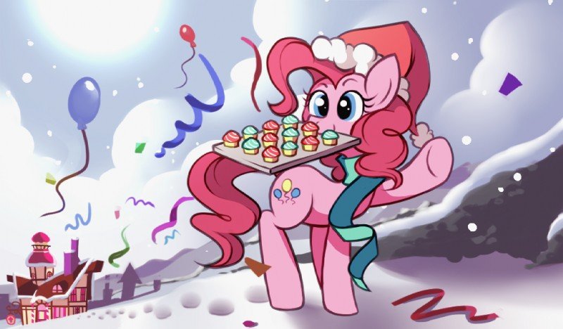 pinkie pie (friendship is magic and etc) drawn by karzahnii